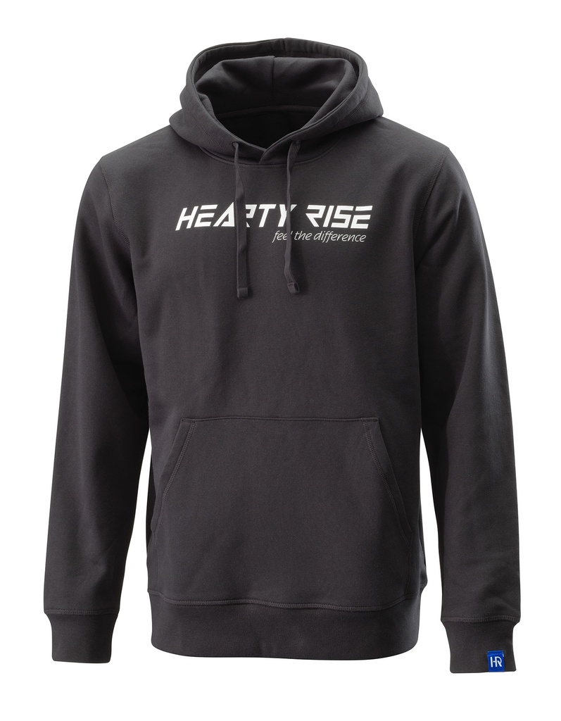 Hoodie Hearty Rise Black  XS