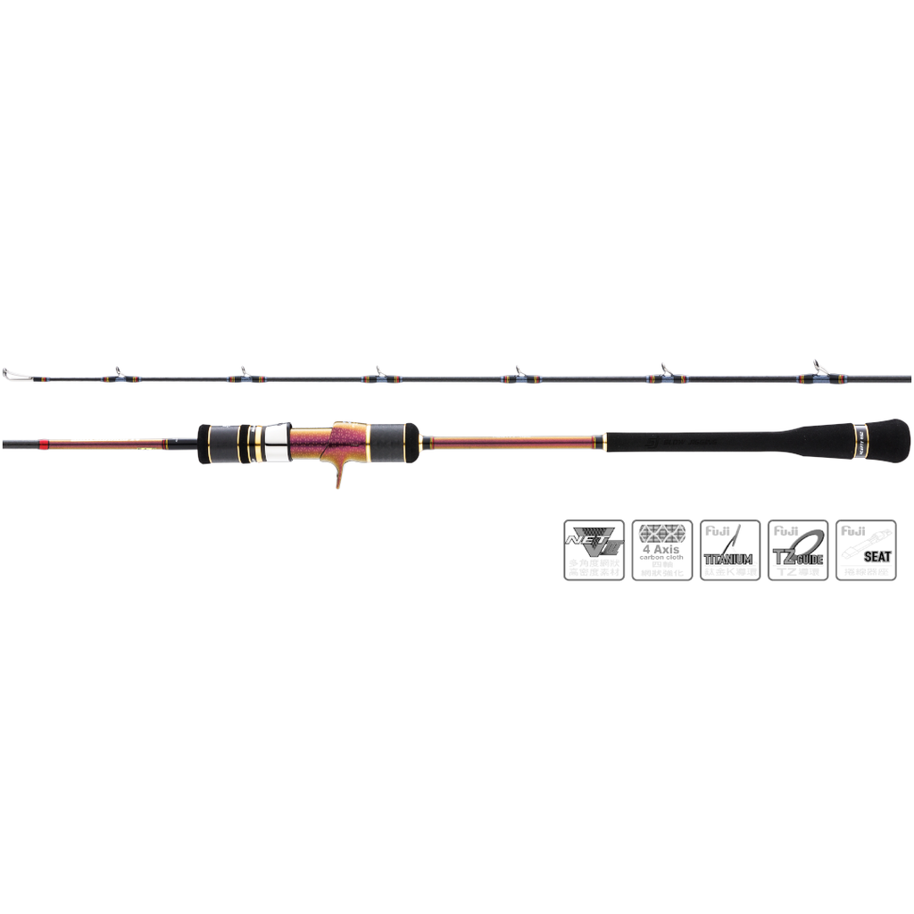 CANNE SLOW JIGGING IV CAST 1,76M 340G