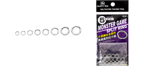 [MSR10 #6] HR Split Rings MSR10 #6 (10 pcs)