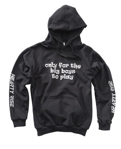 [HR Hoody black M] HOODY HR BLACK M